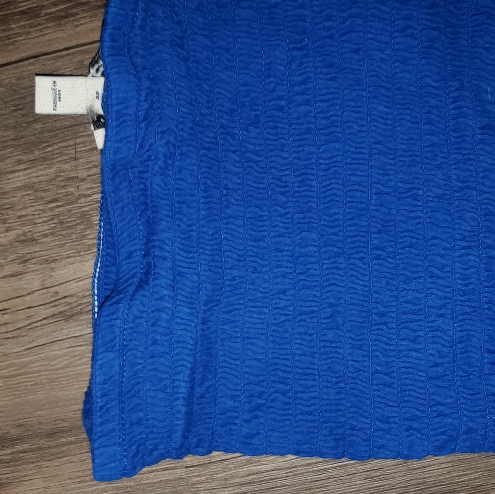 Express royal blue tube top
